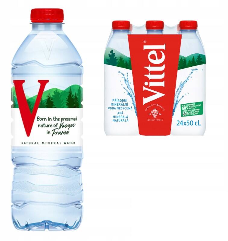 Vittel Mineraalwater 24 Flessen à 500 ml