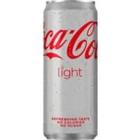 Boisson gazeuse Coca-Cola Light Canette 24 unités de 330 ml