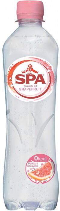 Eau pétillante Spa Touch Pamplemousse 24 bouteilles de 500 ml