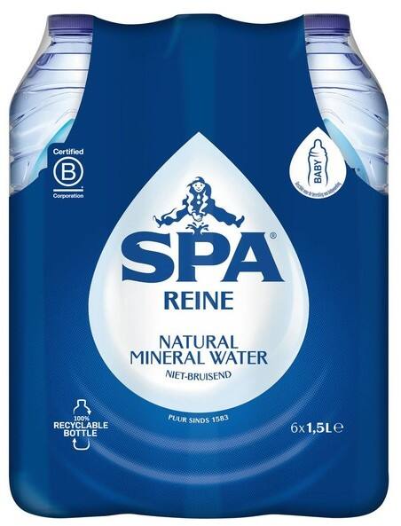 Spa Reine Mineraalwater 6 Flessen à 1,5 L