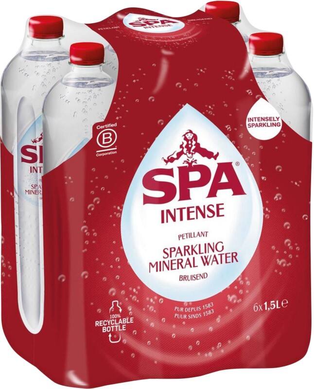 Spa Bruisend water 6 Flessen à 1,5 L