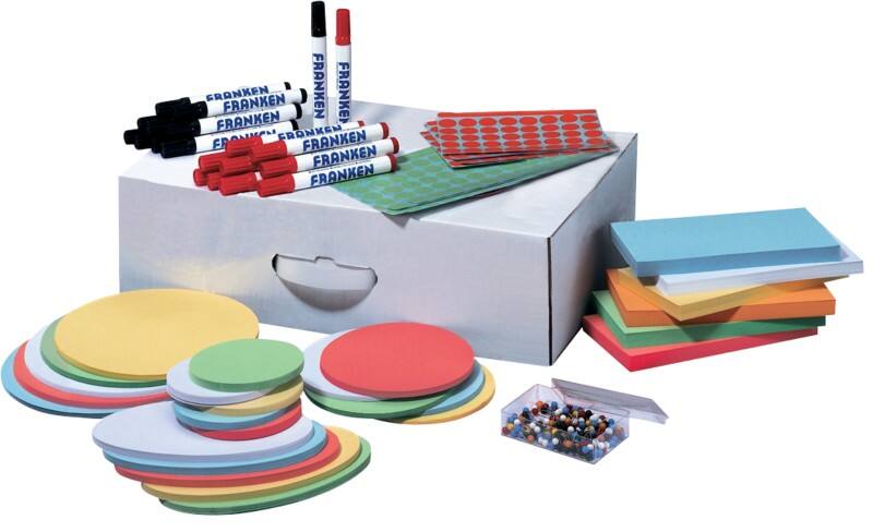 Kit de présentation Franken Non magnétique 325 mm (l) x 110 mm (h) Blanc UMMB