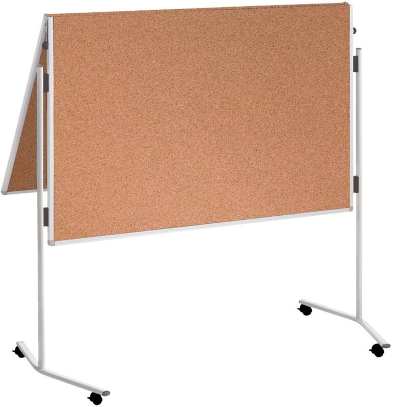 Tableau de présentation Franken Premiumline Liège Non magnétique Autoportant 1280 mm (l) x 1950 mm (h) Aluminium Brun