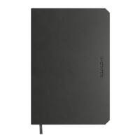 de KEMPEN Schrijfblok A6 Gelinieerd Gebonden Zijgebonden Zachte kaft Zwart 192 Pagina's