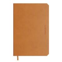 Cahier de KEMPEN A6 Ligné Reliure cartonnée Reliure latérale Couverture souple Brun 192 pages