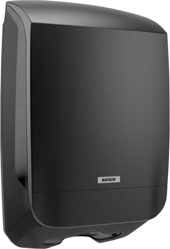 KATRIN Dispenser voor papieren handdoeken Medium Zwart 77434