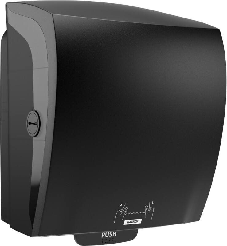 KATRIN Papierenhanddoekroldispenser Zwart 82094