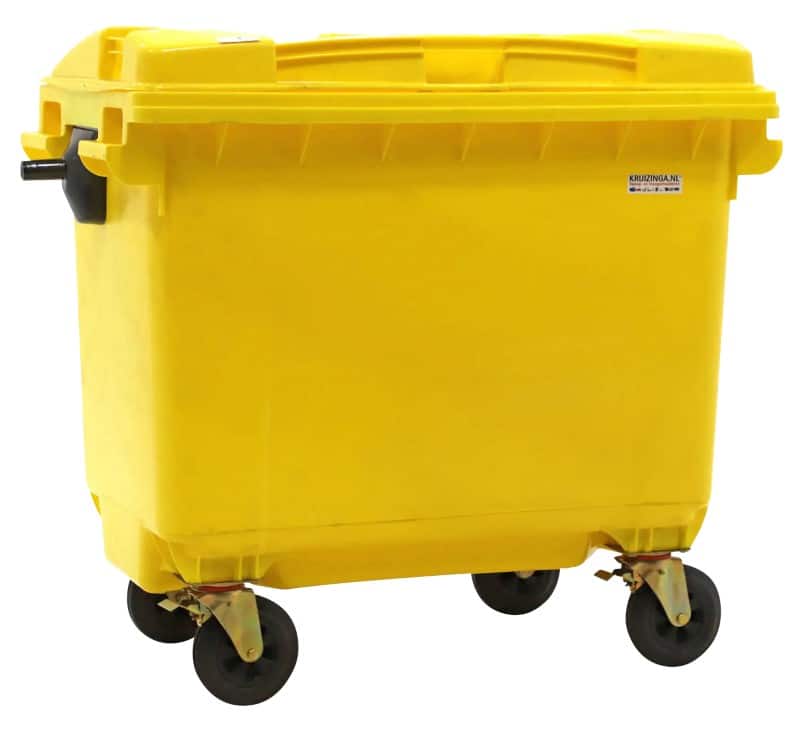 Bac de manutention 770 L Jaune Plastique
