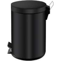 V-PART Pedaalemmer 3 L Zwart Kunststof, Staal