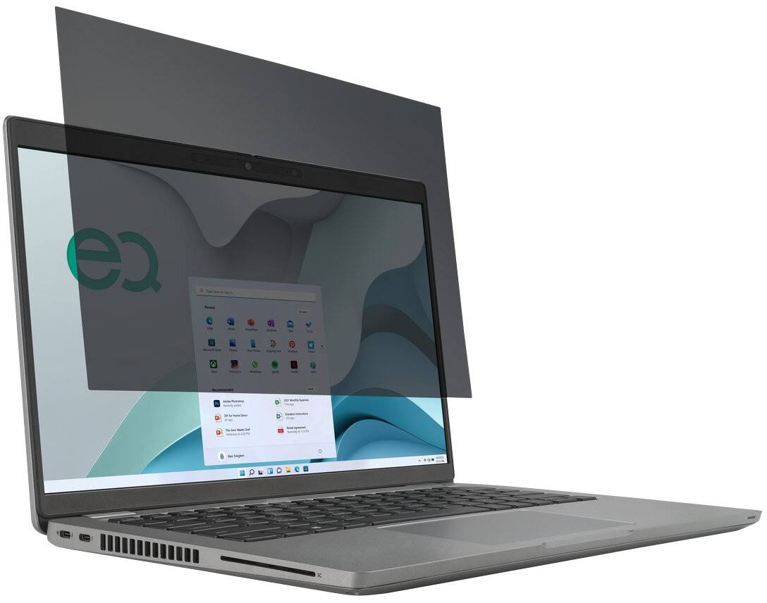 Filtre de confidentialité Kensington EQ, EQ156A169E pour ordinateurs portables 15,6 pouces au format 16:9