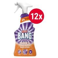 Nettoyant salle de bains Cillit Bang Lime & Shine Spray 12 Bouteilles de 750 ml