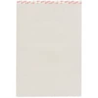 Bloc-notes Elco A4 Quadrillé Reliure agrafée supérieure Carton Couverture rigide Gris Perforé 100 pages