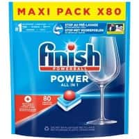 Tablettes pour lave-vaisselle Finish Power All-in-1 Regular 80 unités