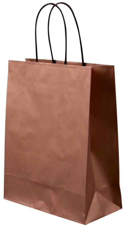 Sac de courses Elco 84200.11 Bronze 22 x 10 x 27 cm 25 unités