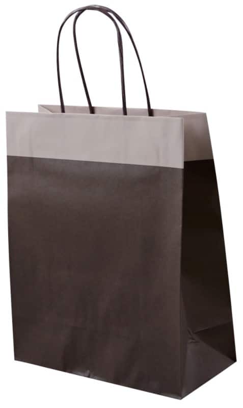 Sac de courses Elco 84300.13 Argenté, brun 22 x 10 x 27 cm 25 unités