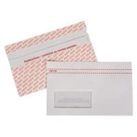 Pochette pour documents Elco Ouverture facile Blanc 22,9 cm (p) x 14,5 cm (h) 250 unités