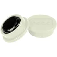 Aimants pour tableau blanc Nobo 1915287 13 mm rond blanc 10 unités