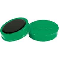 Nobo Whiteboard-magneten Groen 1.5 kg draagkracht 38 mm 10 Stuks