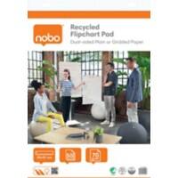 Nobo Flipoverblok Blanco, Geruit 58 x 81 cm 50 70 g/m² 50 Vellen
