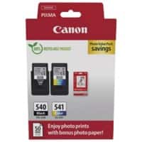 Canon PG-540/CL-541 Origineel Inktcartridge Zwart, Cyaan, Magenta, Geel 2 Stuks