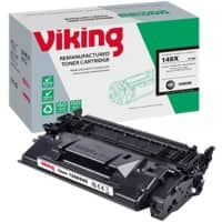 Viking W1490X Compatibel HP Tonercartridge Zwart