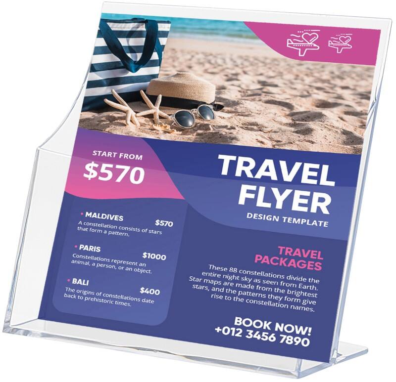 Archivo 2000 Folderrek A4 1 Niveaus PS (Polystyreen) Transparant 6143 CS TP