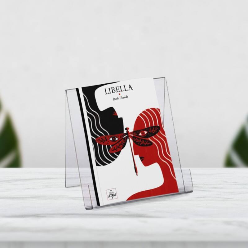 Porte-brochures Archivo 2000 A4 1 Niveau PS (Polystyrène) Transparent 14804 CS TP