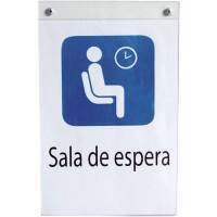 Porte-visuel Archivo 2000 A3 portrait Montage mural 30 (l) x 44,5 (h) cm Transparent