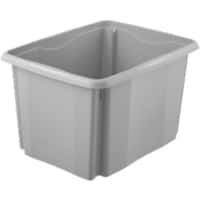 Boîte de rangement keeeper 30 L Gris 34,5 (l) x 44,5 (p) x 27 (h) cm