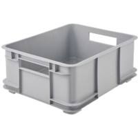 keeeper Kunststof Opbergbox 20 l Grijs 35 x 43 x 17,5 cm