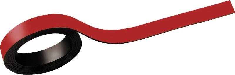 Maul Magneetstrip 1 cm x 1 m Rood 6520325 2 Stuks