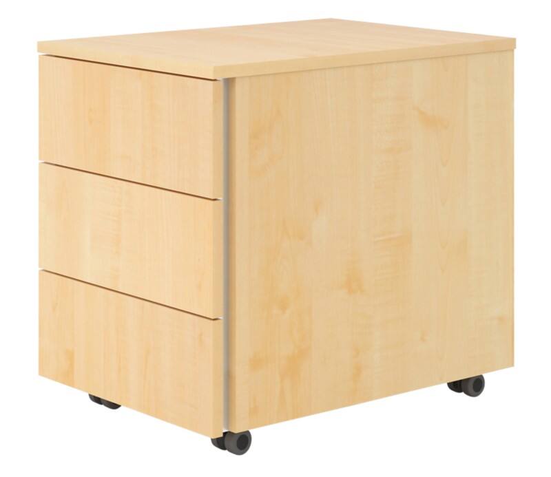 Caisson mobile 395 x 548 x 510 mm Brun clair