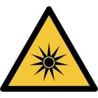 Djois Veiligheidsbord Waarschuwing: optische straling Klevend, schroeven PP (Polypropeen) 20 (B) x 0,14 (H) cm