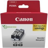 Canon 520 Origineel Inktcartridge Zwart Duopak van 2