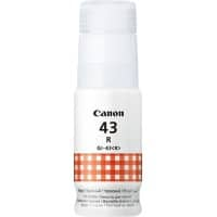 Bouteille d’encre GI-43R D’origine Canon Rouge