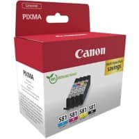 Canon CLI-581 Inktcartridge 2103C007 Zwart, cyaan, magenta, geel Multipack met 5 stuks