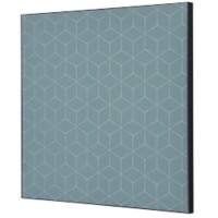 SHOWDOWN Hexagon Textielen Wanddecoratie Multikleur Aluminium
