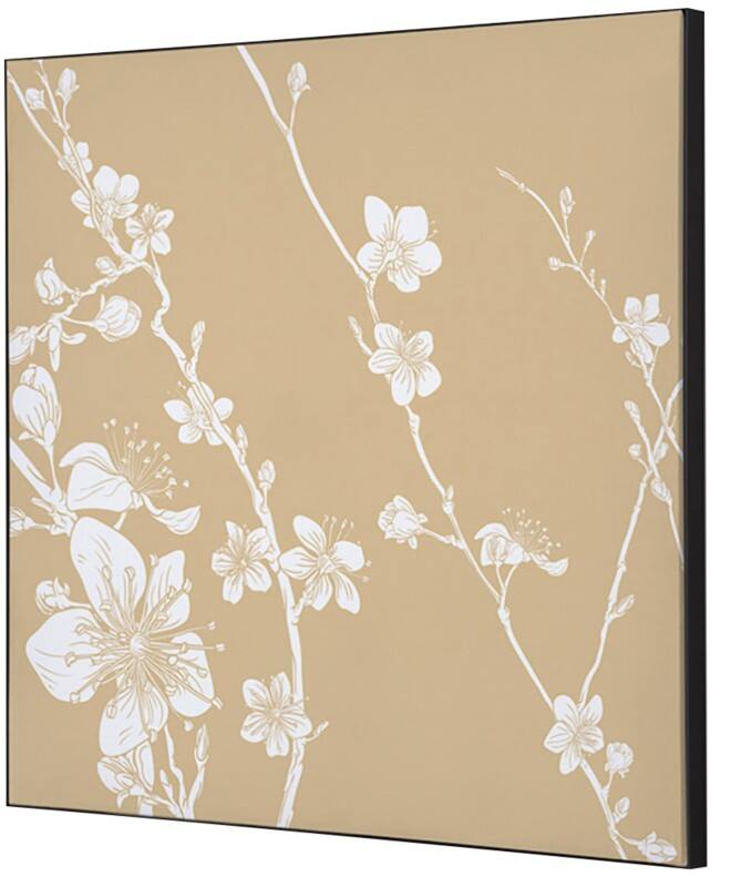 SHOWDOWN Japanese Blossom Textielen Wanddecoratie Multikleur Aluminium