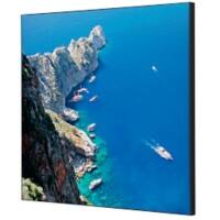 SHOWDOWN Sea Rocks Textielen Wanddecoratie Multikleur Aluminium