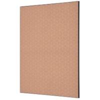 SHOWDOWN Hexagon Textielen Wanddecoratie Multikleur Aluminium