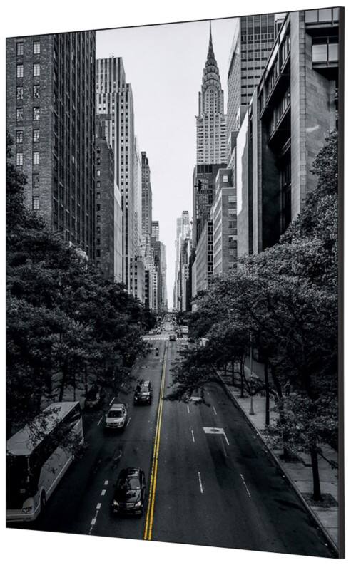 SHOWDOWN New York Manhattan Textielen Wanddecoratie Multikleur Aluminium