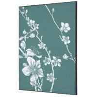 Cadre tissu SHOWDOWN Japanese Blossom Multicolore Aluminium