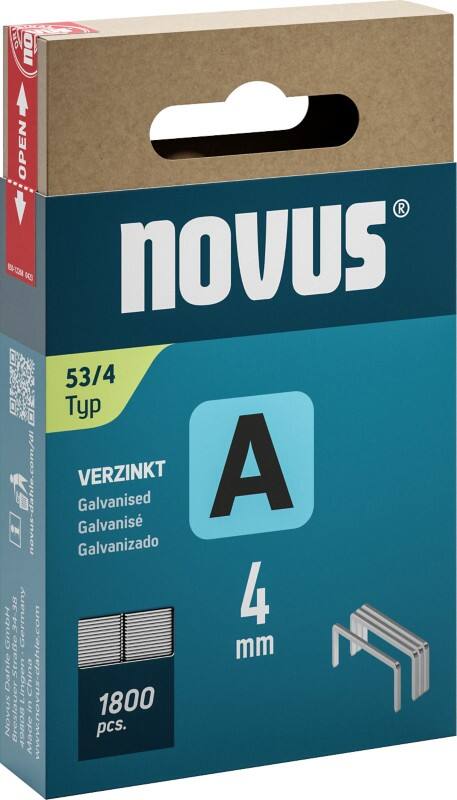 Novus Nietjes A 53 042-0772 4MM 1800 Nietjes