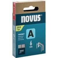 Agrafes Novus A Type 53 042-0773 6 mm 1 800 unités