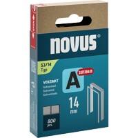 Agrafes Novus A Type 53 042-0781 14 mm Superhard 800 unités