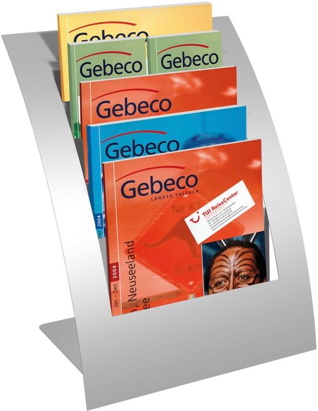 Présentoir à brochures Kerkmann 5 Niveaux Autoportant
