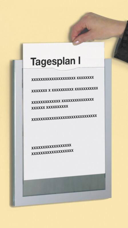 Kerkmann A4 Displayframe Niet Klevend 43650014 25,5 (B) x 2 (D) x 34 (H) cm