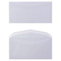 Viking Enveloppen Zonder venster C6/5 229 (B) x 114 (H) mm Gegomd Wit 80 g/m² 1000 Stuks