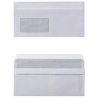 Viking Enveloppen Met venster DL 220 (B) x 110 (H) mm Zelfklevend Wit 80 g/m² 1000 Stuks