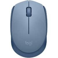 Logitech M171 Draadloze muis Blauw Geschikt voor linkshandigen